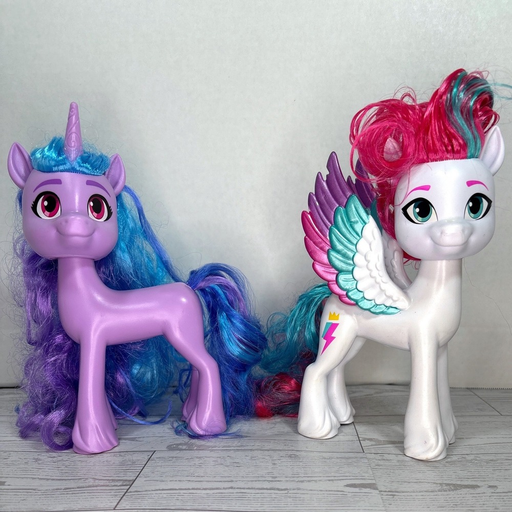 My Little Pony Izzy Moonbow Zipp Storm 3" MLP New Generation Set Lot